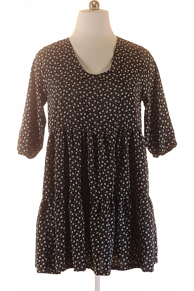 Letní  Šaty Černobílé Vel. 44 | Janina | obrázek 2