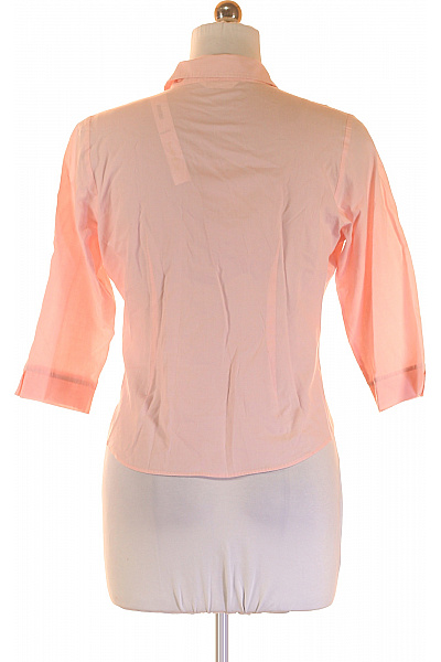 Marks & Spencer Dámská polyesterová růžová košile elegantní vypasovaná 3/4 rukáv Velikost 14 | Marks & Spencer | obrázek 3