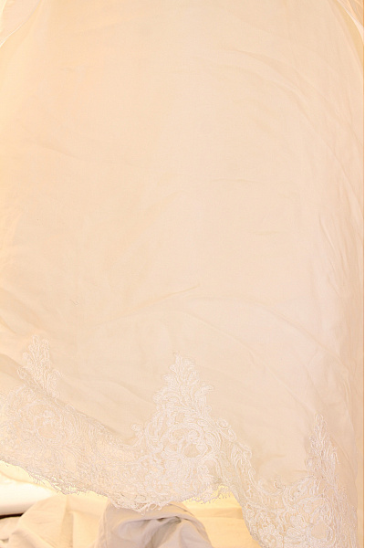 Šaty Hedvábné Béžové | Unimoda | obrázek 5