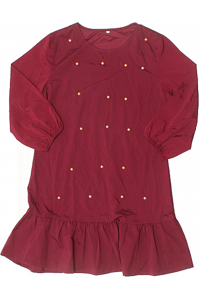  Šaty s Ozdobami Vínová | Unimoda | obrázek 2