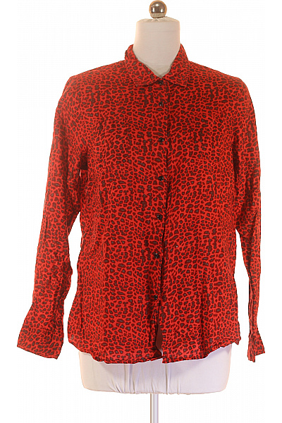 Vzorovaná Dámská Košile Červená