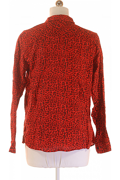 Vzorovaná Dámská Košile Červená
