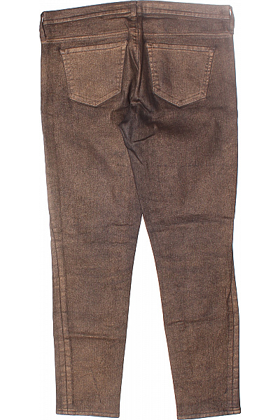 Dámské Kalhoty Rovné Zlaté VANILIA Vel. 38