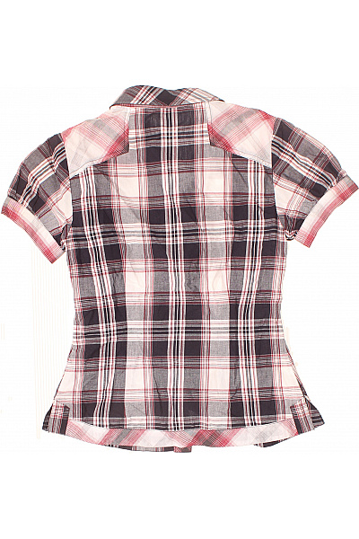 ted baker Dámská kostkovaná košile krátký rukáv vypasovaná ležérní Velikost XS | ted baker | obrázek 3