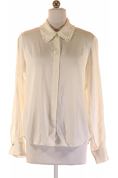 Hugo Boss Dámská Košile Bílá Second Hand Vel. 38