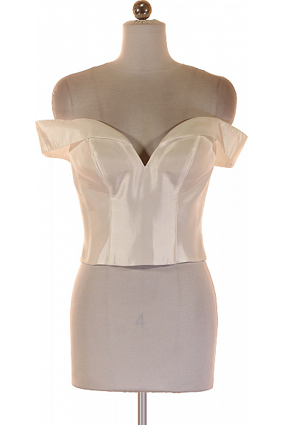 Společenská  Halenka Bílá Vel. 36 | Unimoda | obrázek 2