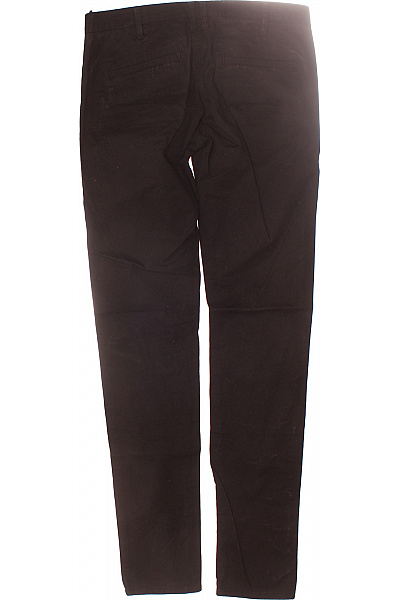 Dámské Chino Kalhoty Černé HUNKYDORY Vel. M