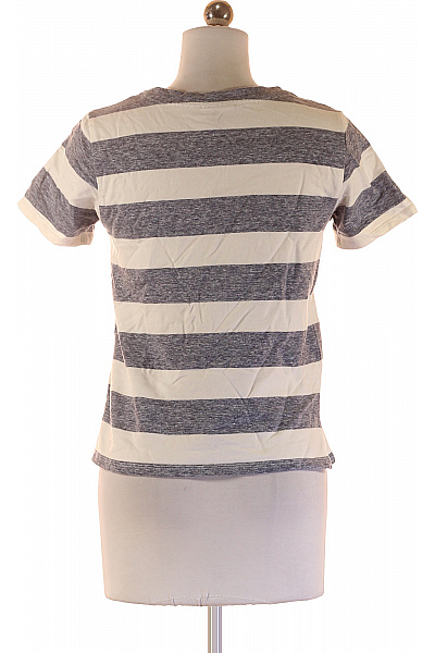 Dámské Tričko Modré VERO MODA Second hand Vel. XS | VERO MODA | obrázek 3