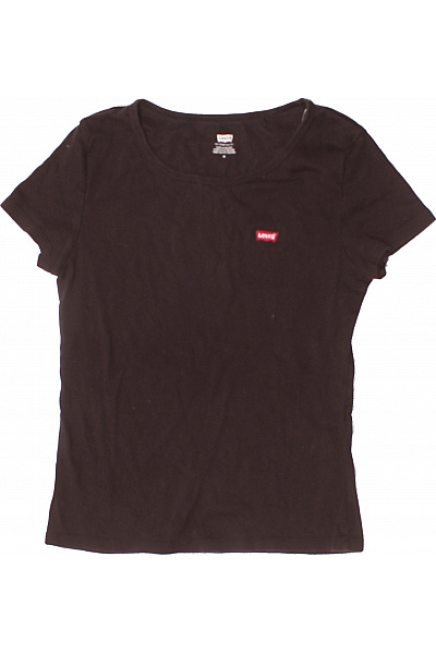 Jednoduché Dámské Tričko Černé LEVIS Vel. M | LEVIS | obrázek 2