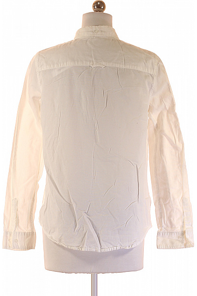 MANGO Společenská Dámská Košile Bílá Second hand Vel. S | MANGO | obrázek 3