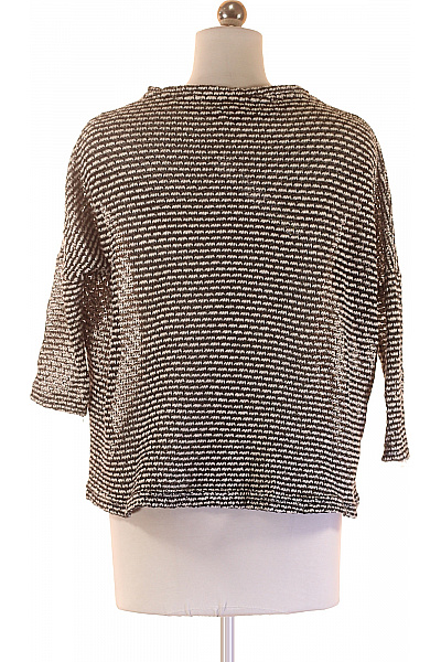  Halenka Pletená Černobílá ZARA Vel. S | ZARA | obrázek 3