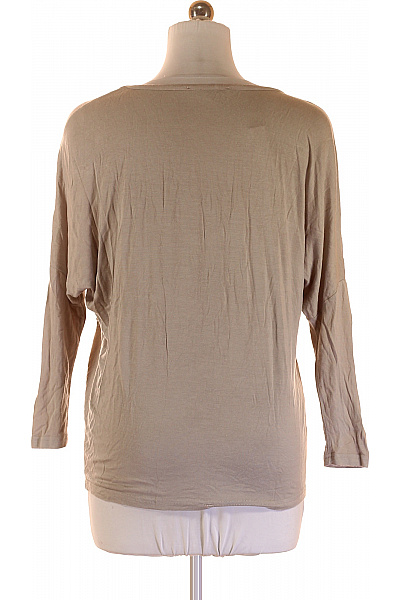 monnari Béžová halenka s flitry a kamínky volný střih 3/4 rukáv Vel. m | monnari | obrázek 3