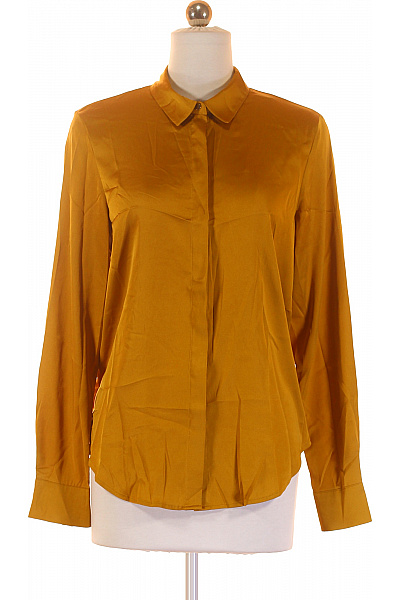 Společenská Dámská Košile Žlutá Vel. 34 | HM  | obrázek 2