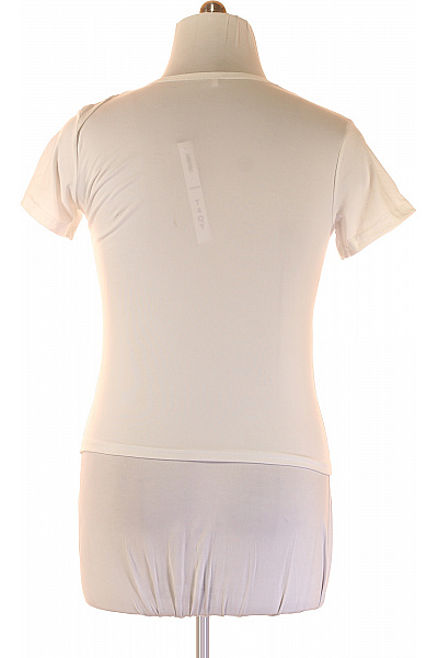 Dámské Tričko s Potiskem Bílé Second hand Vel. XL | Unimoda | obrázek 3