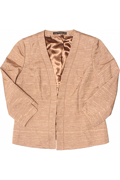 ALLSAINTS Sako elegantní společenské béžové strukturované bez zapínání Velikost EU 40 | ALLSAINTS | obrázek 2