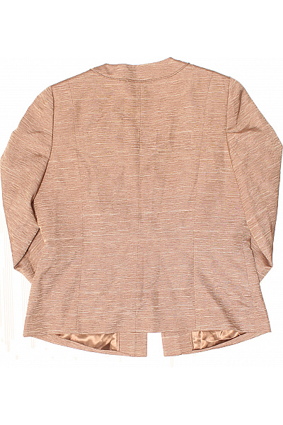 ALLSAINTS Sako elegantní společenské béžové strukturované bez zapínání Velikost EU 40 | ALLSAINTS | obrázek 3