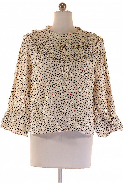 ONLY Vzorovaná  Halenka Bílá Vel. 36 | ONLY | obrázek 2