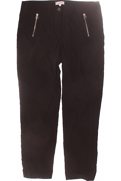 Dámské Kalhoty s Vysokým Sedem Černé Vel. 42 | DESIGNERS | obrázek 2