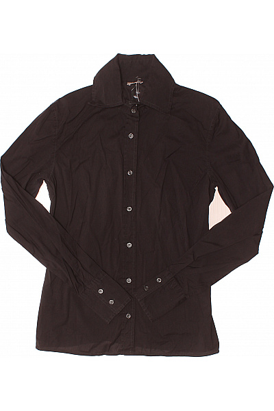 Společenská Dámská Košile Černá Second Hand Vel. 44