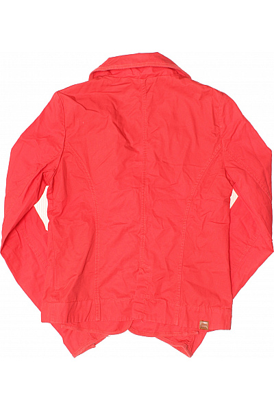 BENCH. dámský bavlněný blejzr červený volnočasové elegantní krátké moderní Vel. M | BENCH. | obrázek 2