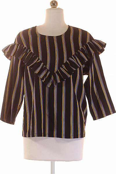 SELECTED Vzorovaná  Halenka Barevná Second Hand Vel. 36