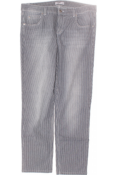 Angels Dámské Kalhoty Rovné Modré