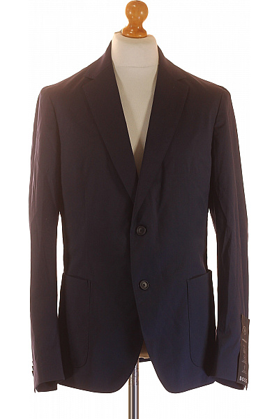 Hugo Boss Pánské Sako Vlněné Modré Vel. 52 | Hugo Boss | obrázek 2