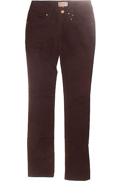 Boyfriend Dámské Džíny Hnědé Met Vel. 26