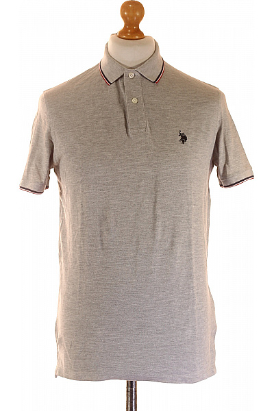 Pánské Tričko Šedé U.S.POLO ASSN. Vel. M | U.S.POLO ASSN. | obrázek 2