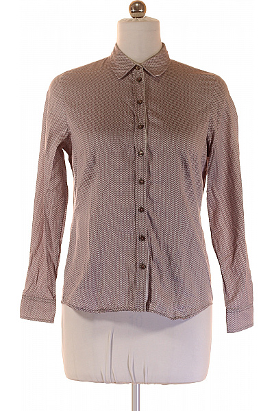 ERFO Dámská košile s dlouhým rukávem vzorovaná vypasovaná elegantní Vel. 38 | ERFO | obrázek 2