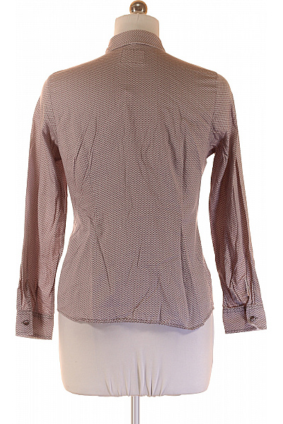 ERFO Dámská košile s dlouhým rukávem vzorovaná vypasovaná elegantní Vel. 38 | ERFO | obrázek 3