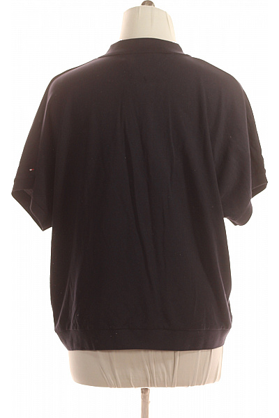 Dámské Tričko Modré TOMMY HILFIGER Second hand Vel. 54 | TOMMY HILFIGER | obrázek 3