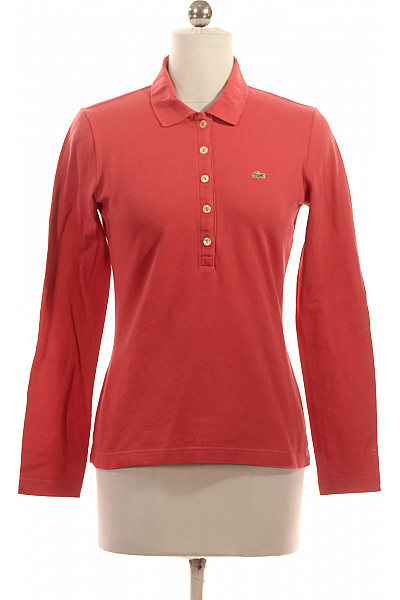 Dámské Polo Tričko Růžové LACOSTE Vel. 38 | LACOSTE | obrázek 2