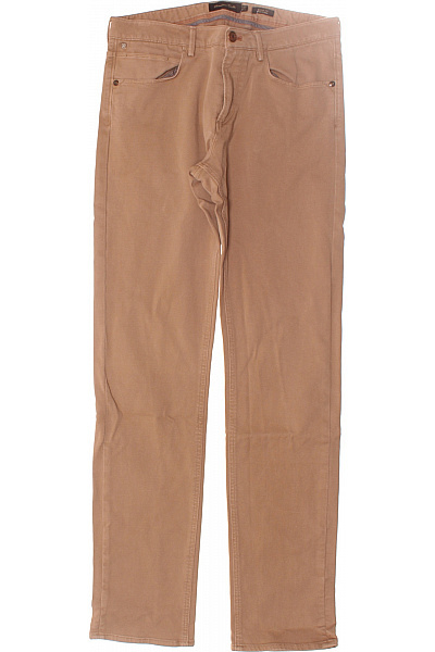 Massimo Dutti Pánské Džíny Hnědé Second Hand Vel.  38