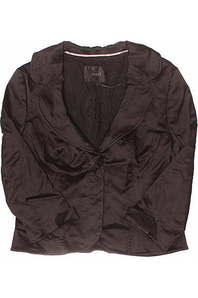 Coast Dámský acetátový lesklý vypasovaný s jedním knoflíkem elegantní blejzr Vel. 12 | Coast | obrázek 2