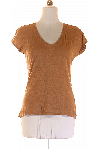 Riani Jednoduché Dámské Tričko Béžové