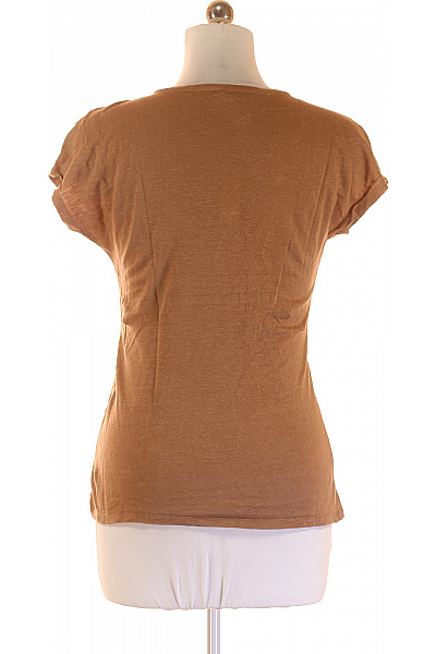 Riani Jednoduché Dámské Tričko Béžové