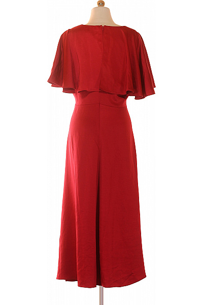 ted baker dámské červené společenské šaty s krátkým rukávem Vel. S | ted baker | obrázek 2