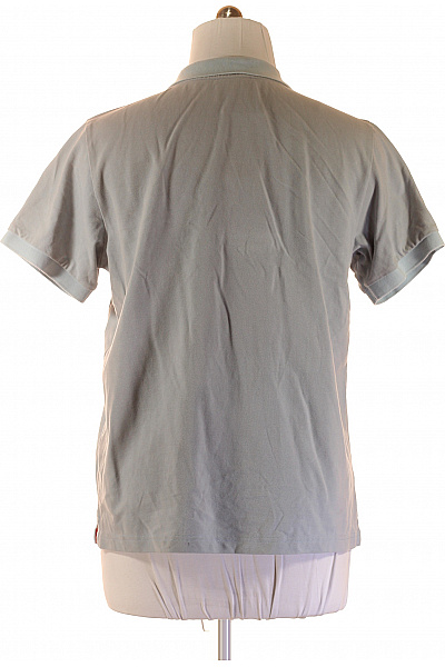 Pánské Tričko s Límečkem Modré VERSACE Vel. XL | VERSACE | obrázek 3