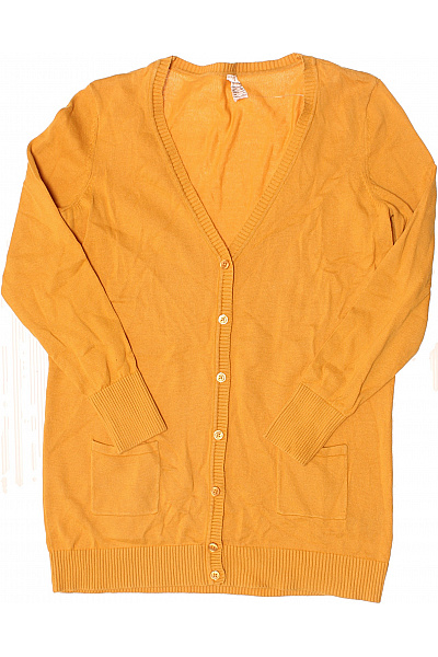 Dámský Cardigan Žlutý Vel. 38 | Unimoda | obrázek 2