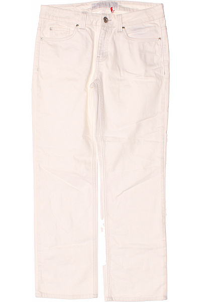 Boyfriend Dámské Džíny Bílé S.OLIVER Vel. W38/L30