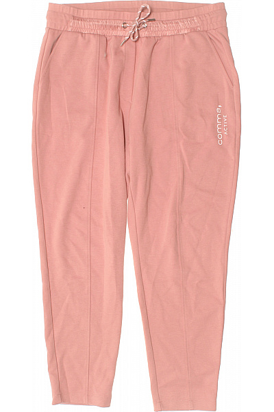 COMMA Dámské Tepláky Růžové Second Hand Vel. XL