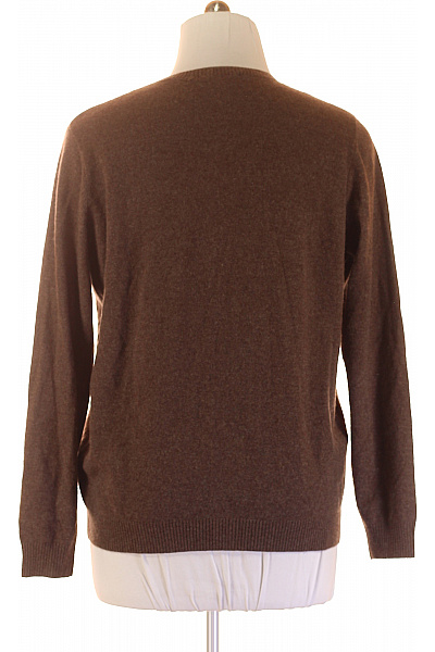 Pánský Cardigan Kašmírový Hnědý Vel. XL | LAWRENCE GREY | obrázek 2