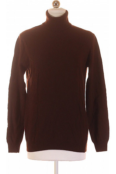 Dámský Pulovr Vlněný Hnědý Vel. S