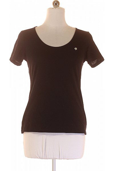 Marc O´Polo Jednoduché Dámské Tričko Černé Second Hand Vel. M