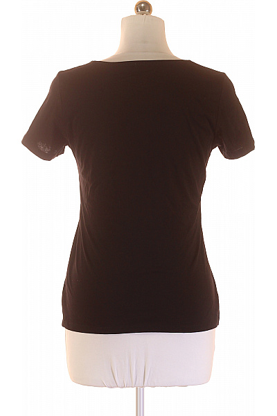 Marc O´Polo Jednoduché Dámské Tričko Černé Second hand Vel. M