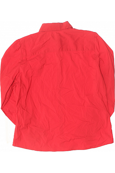 NADINE H. Dámská červená košile s dlouhým rukávem elegantní business Velikost 40 | NADINE H. | obrázek 3