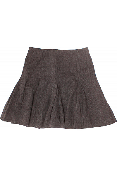  Sukně áčková Vlněná Šedá Escada Vel. 36