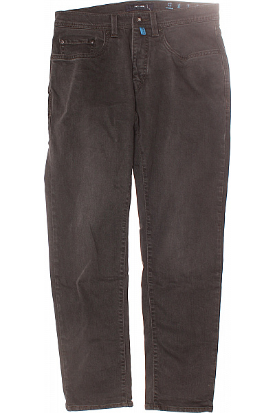 Pánské Rovné Džíny Černé PIERRE CARDIN Second Hand Vel. 30/32