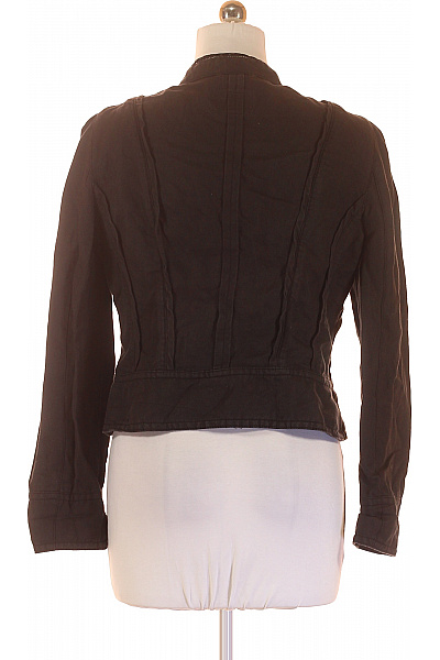 Esprit Dámská krátká bunda tmavá projmutý střih retro styl na jaro podzim Vel. DE 42 | Esprit | obrázek 2